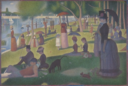 A Sunday on La Grande Jatte — 1884