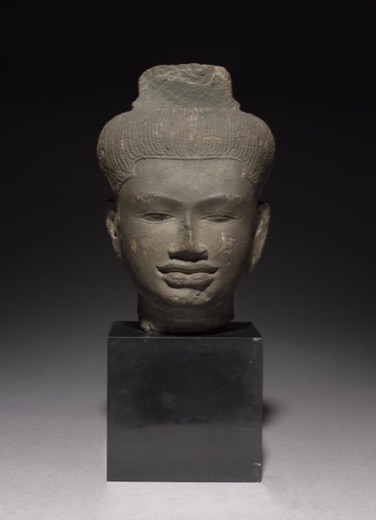 Head of a Follower of Shiva