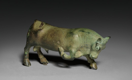 Pawing Bull