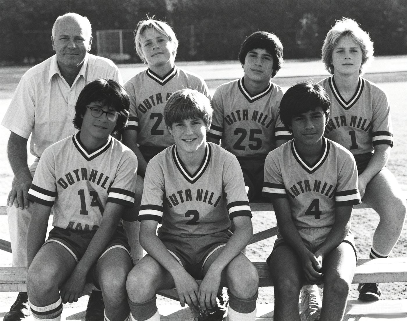 A South Hills Academy team posing with their coach